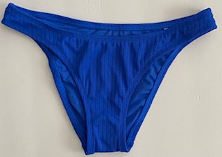 Swimwear Bikini Bottom- Solid Scoop Waist