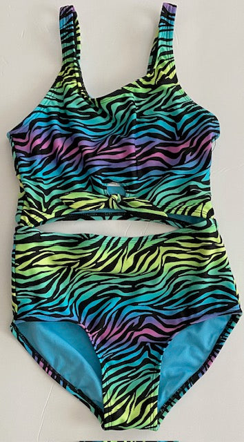 Kids Swimsuit 1-Piece Tiger Print