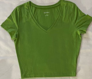 Shortsleeve Crop Top