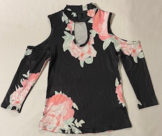 Girls Flower Blouse