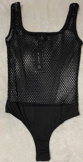 Mesh 1-Piece Adult Bodysuit