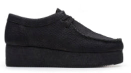 Clarks Wallacraft Lo Black Nubuck