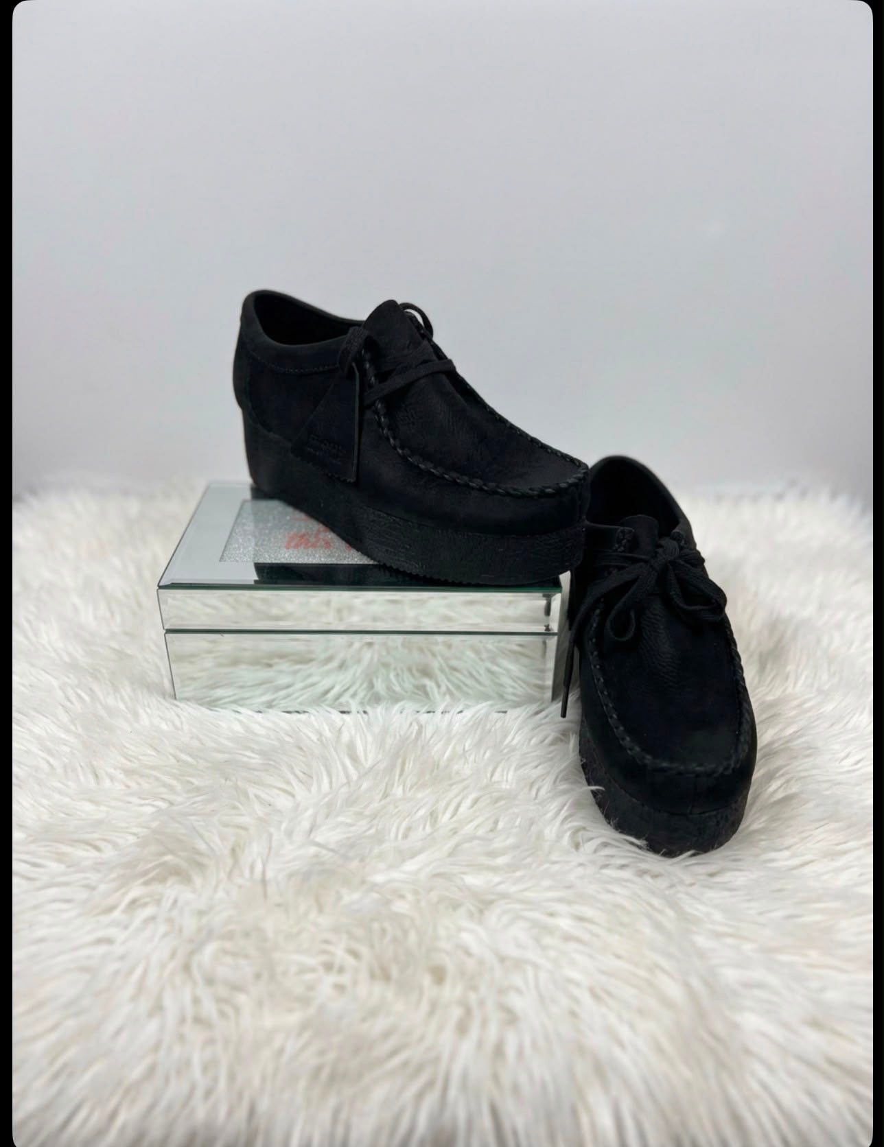 Clarks Wallacraft Lo Black Nubuck