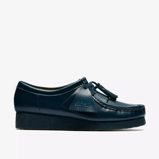 Dark Teal Wallabee Clarks