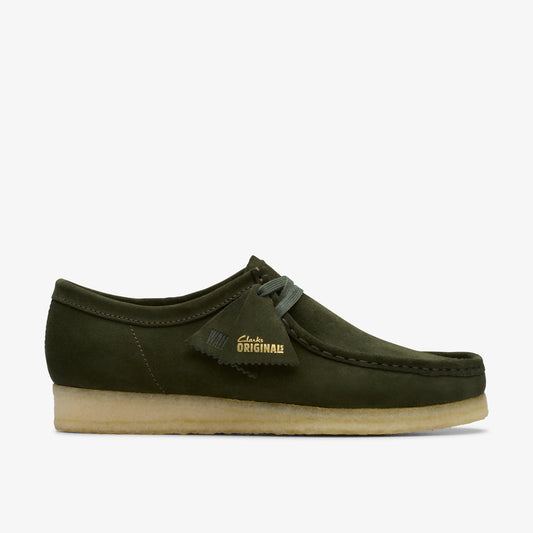 Forest Green Wallabee Clarks