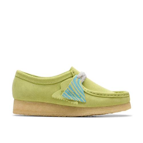 Lime Green Wallabee Clarks