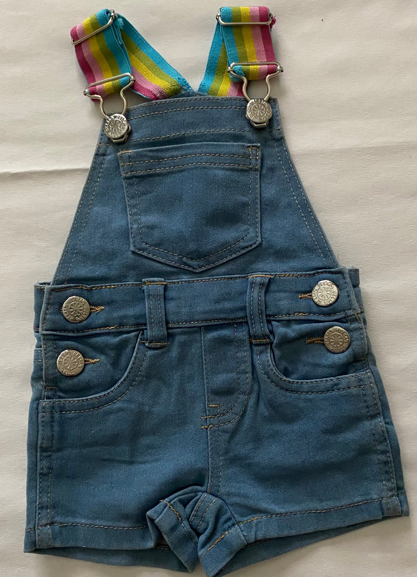 Demin Girls Romper