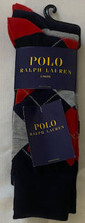 Polo Ralph Lauren Men's Socks -3 Pairs