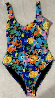 Swimsuit Adult Floral 1-Piece